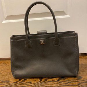 Chanel Cerf Tote Grey